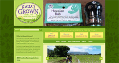Desktop Screenshot of kauaigrown.org